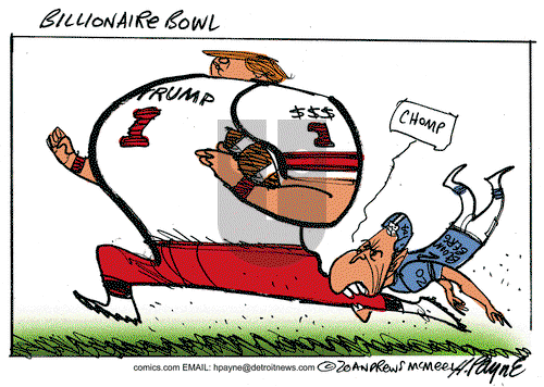 Henry Payne on Tuesday February 4, 2020 Comic Strip