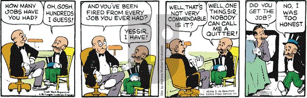 Mutt & Jeff - Tuesday February 21, 2017 Comic Strip