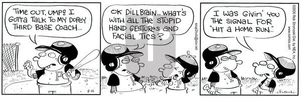 Soup to Nutz - Old on Saturday August 26, 2006 Comic Strip