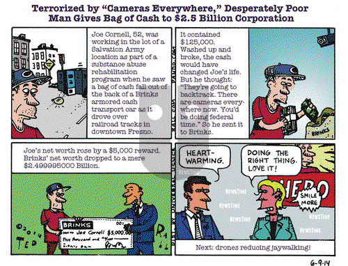 Ted Rall on Monday June 9, 2014 Comic Strip