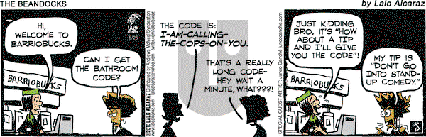 La Cucaracha on Friday May 25, 2018 Comic Strip