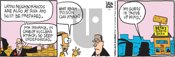 La Cucaracha on Thursday January 4, 2007 Comic Strip