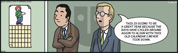 F Minus on Thursday December 31, 2015 Comic Strip