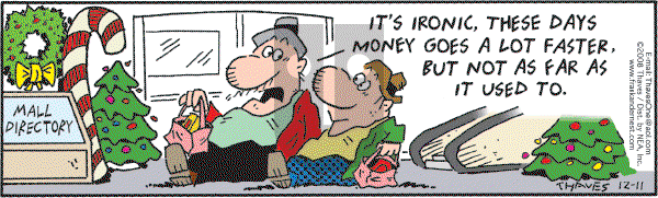 Frank and Ernest - Thursday December 11, 2008 Comic Strip