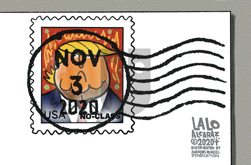 Lalo Alcaraz on Friday August 7, 2020 Comic Strip