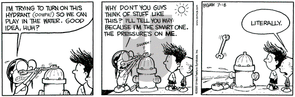 Grand Avenue on Tuesday July 18, 2000 Comic Strip