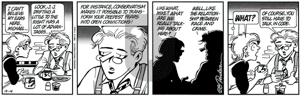Doonesbury on Wednesday December 14, 1994 Comic Strip