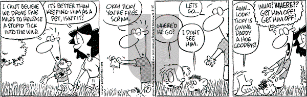 Baby Blues on Saturday August 25, 2001 Comic Strip