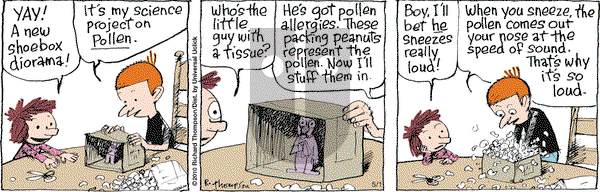Cul de Sac on Saturday May 1, 2010 Comic Strip