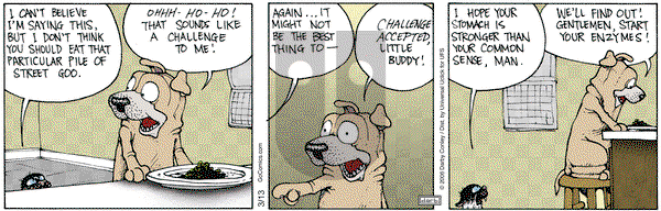 Get Fuzzy on Thursday March 13, 2014 Comic Strip