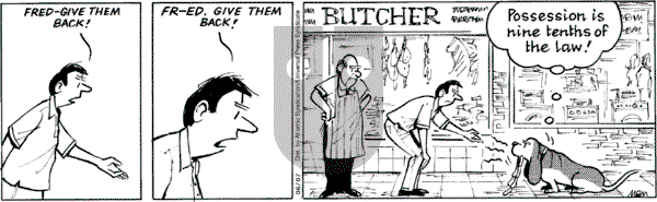 Fred Basset on Wednesday July 6, 2005 Comic Strip