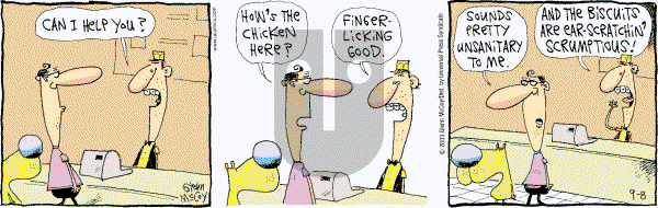 The Duplex on Monday September 8, 2003 Comic Strip