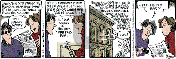 For Better or For Worse - Saturday November 16, 2024 Comic Strip