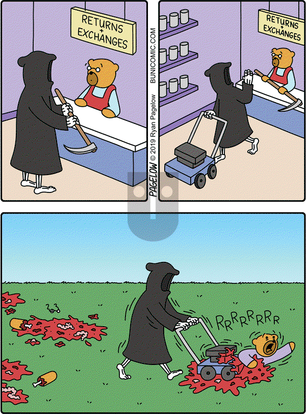 Buni on Monday September 30, 2019 Comic Strip