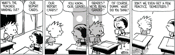 Calvin and Hobbes - Monday January 30, 2017 Comic Strip