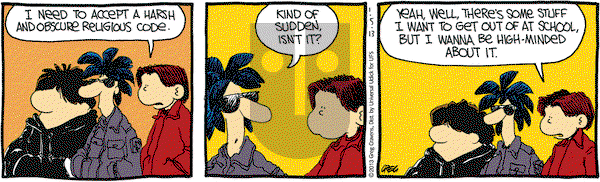 The Buckets on Saturday January 5, 2013 Comic Strip