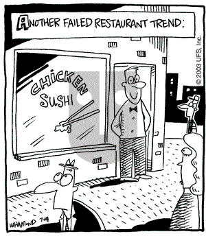 Reality Check on Saturday July 19, 2003 Comic Strip