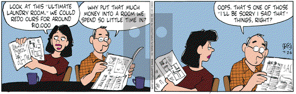 Luann on Tuesday July 26, 2005 Comic Strip
