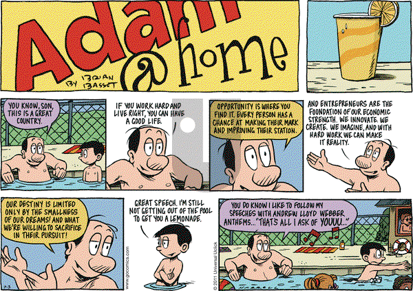 Adam@Home on Sunday July 3, 2011 Comic Strip