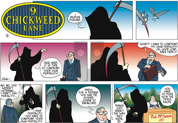 9 Chickweed Lane on Sunday June 17, 2007 Comic Strip