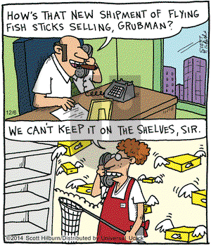 The Argyle Sweater on Saturday December 6, 2014 Comic Strip