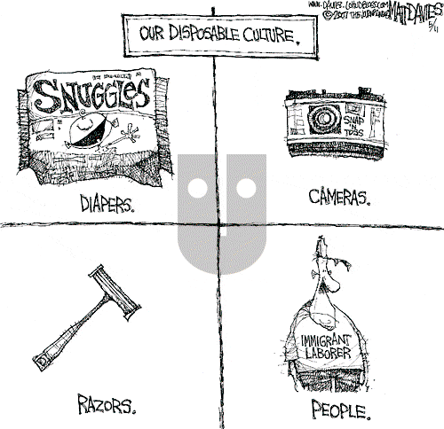 Matt Davies on Friday May 11, 2007 Comic Strip