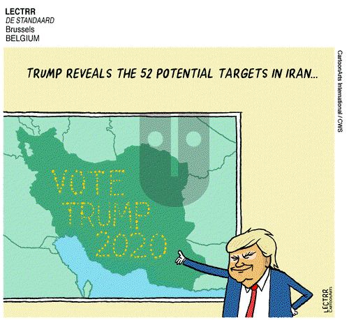 ViewsAmerica on Wednesday January 8, 2020 Comic Strip