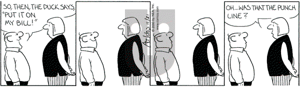 The Born Loser - Tuesday November 21, 2000 Comic Strip