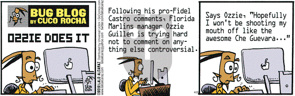La Cucaracha on Saturday April 28, 2012 Comic Strip
