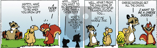 Over the Hedge on Tuesday August 12, 2014 Comic Strip