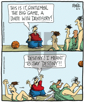 In the Bleachers on Tuesday June 2, 2009 Comic Strip