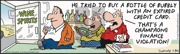 Frank and Ernest on Wednesday January 30, 2019 Comic Strip