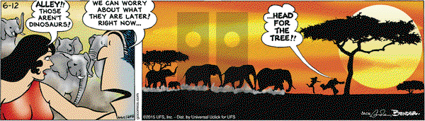 Alley Oop on Friday June 12, 2015 Comic Strip