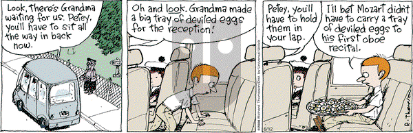 Cul de Sac on Wednesday June 12, 2013 Comic Strip