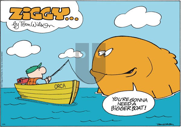 Ziggy on Sunday October 8, 2017 Comic Strip