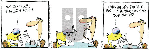 The Duplex on Monday November 10, 2008 Comic Strip