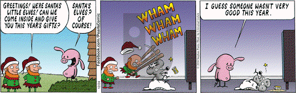 Pearls Before Swine on Wednesday December 24, 2014 Comic Strip