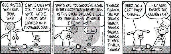 Pearls Before Swine on Monday April 28, 2003 Comic Strip