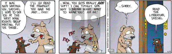 Get Fuzzy on Wednesday June 9, 2004 Comic Strip