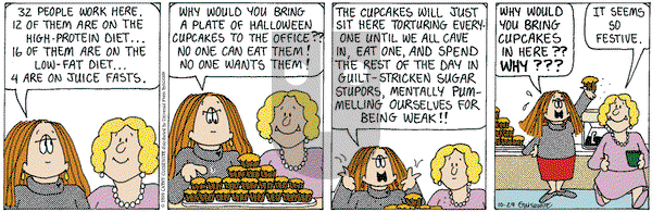 Cathy Classics on Monday December 13, 1999 Comic Strip