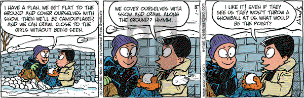 Cleats on Wednesday January 19, 2005 Comic Strip
