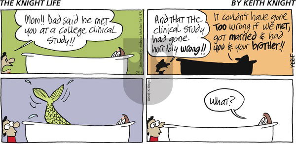 The Knight Life on Sunday July 14, 2019 Comic Strip