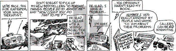 Over the Hedge on Tuesday March 26, 1996 Comic Strip