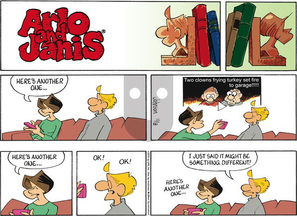 Arlo and Janis on Sunday November 18, 2018 Comic Strip