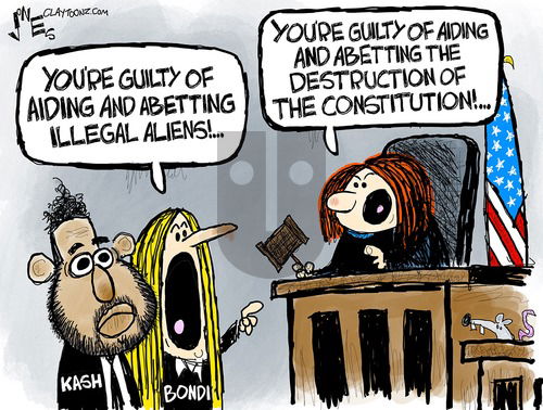 Clay Jones on Sunday April 27, 2025 Comic Strip