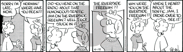 Drabble on Tuesday October 26, 1999 Comic Strip