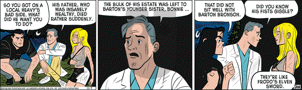 Rip Haywire on Wednesday November 7, 2018 Comic Strip