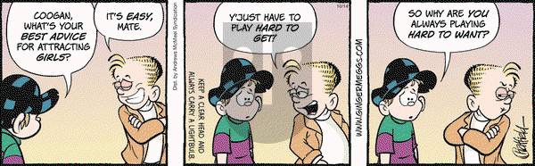 Ginger Meggs on Tuesday October 14, 2025 Comic Strip