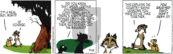 Over the Hedge on Friday September 25, 2009 Comic Strip