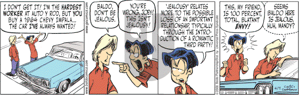 Baldo on Friday April 11, 2008 Comic Strip